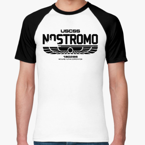Футболка реглан Чужой. Nostromo
