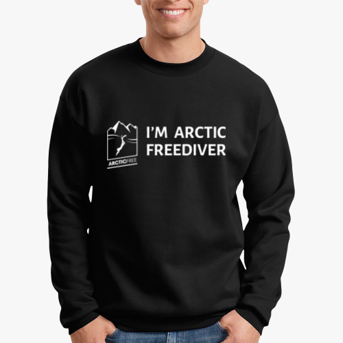 Свитшот I'm Arctic Freediver