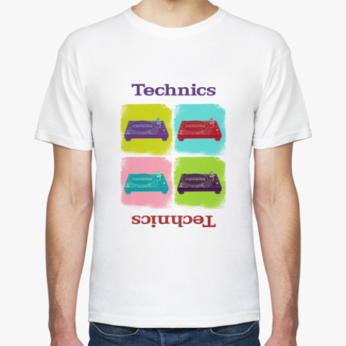 Футболка Technics Pop-art