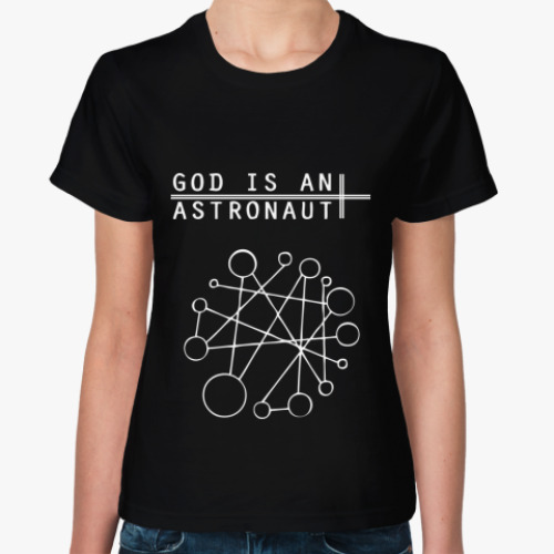 Женская футболка God Is An Astronaut