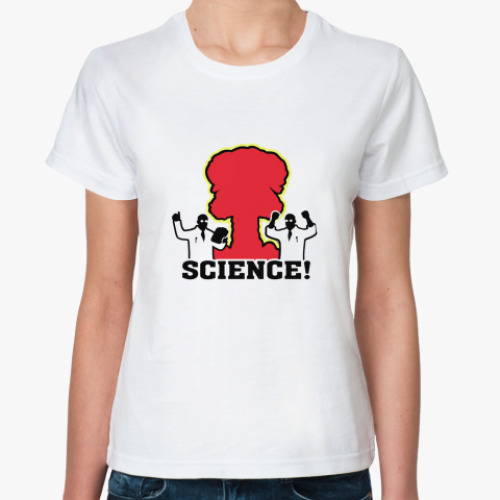 Классическая футболка science !
