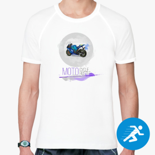 Спортивная футболка MOTO cycle hustle