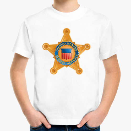 Детская футболка  'Secret Service'