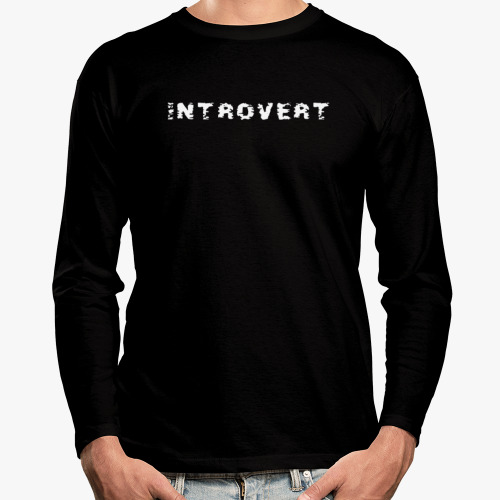 Лонгслив Introvert