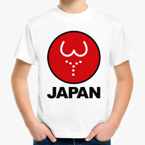 Детская футболка Японская леди