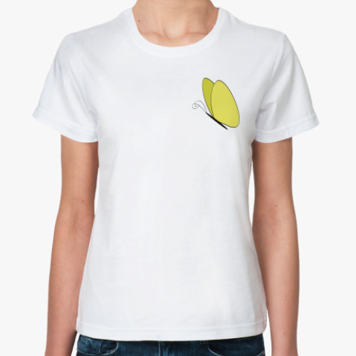 Классическая футболка  'Бабочка'