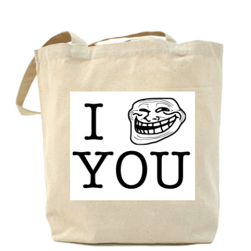 Сумка шоппер I troll you