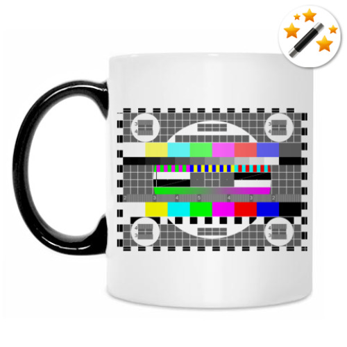 Кружка-хамелеон Test Pattern