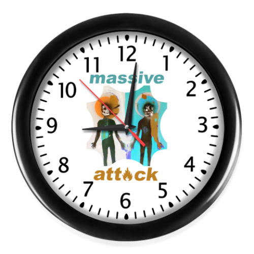 Настенные часы Massive Attack