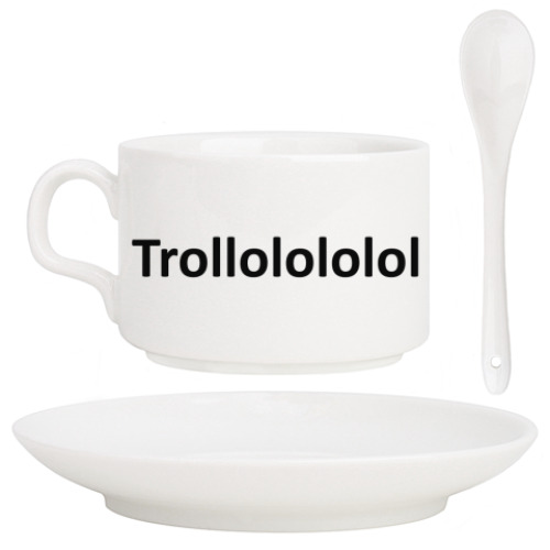 Кофейный набор Trollface