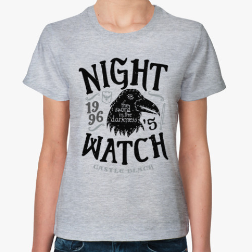 Женская футболка Игра престолов.Ночной дозор