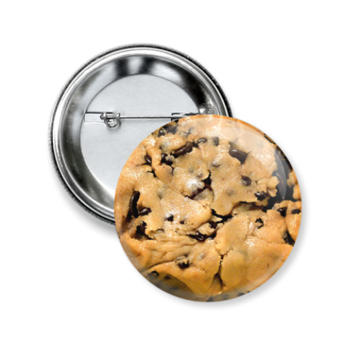 Значок 50мм Chocolate Almond Cookie Pin