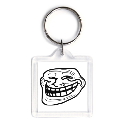 Брелок Trollface