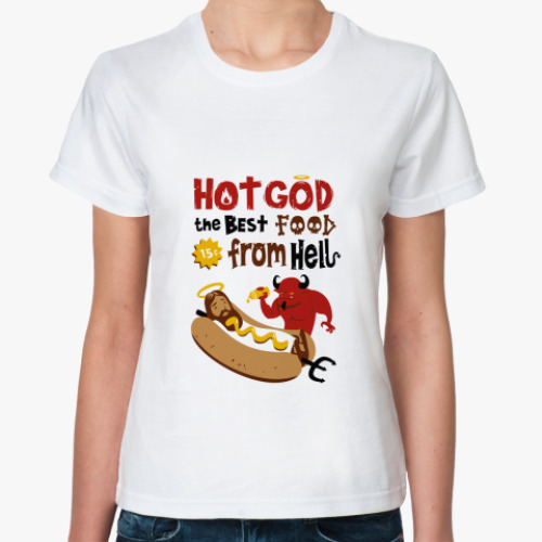 Классическая футболка HOT GOD