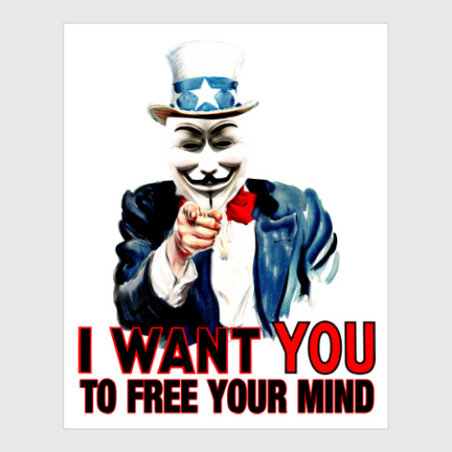 Постер Anonymous Uncle Sam