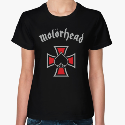 Женская футболка Motörhead