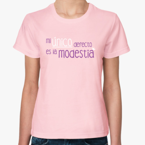Женская футболка Modestia