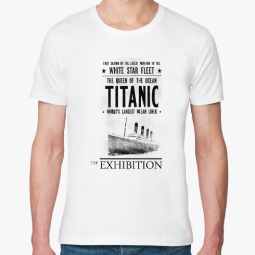 Футболка из органик-хлопка Titanic-Exhibition