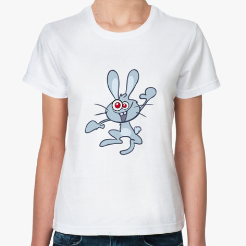Классическая футболка  Кролик