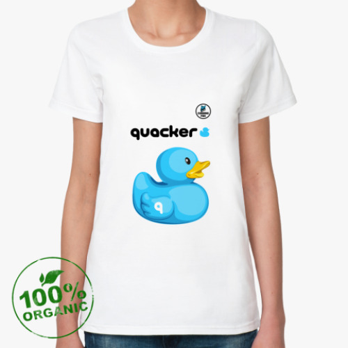 Женская футболка из органик-хлопка  CunningFox FQ 06