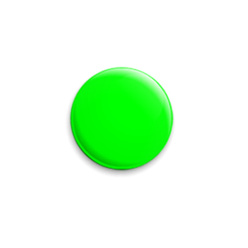 Значок 25мм «Green»