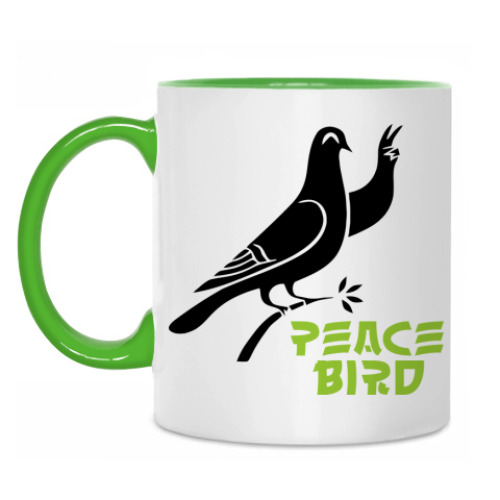Кружка Peace Bird
