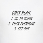 Orgy plan