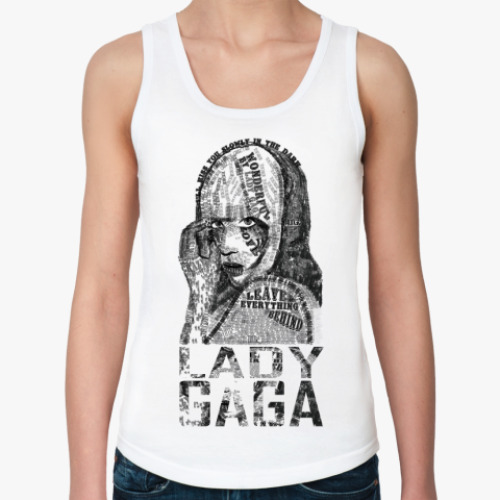 Женская майка Lady GAGA