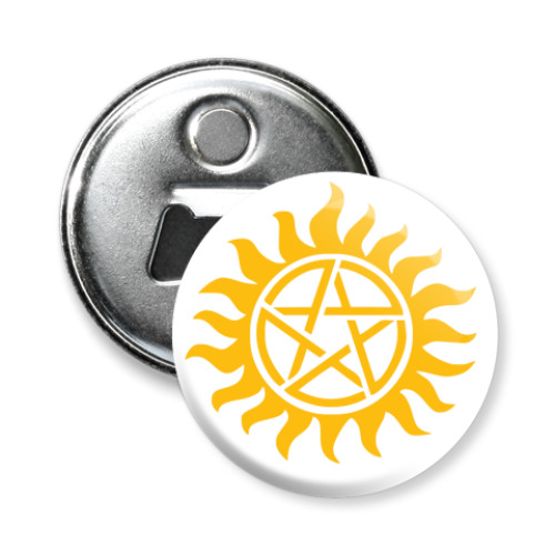 Магнит-открывашка Пентаграмма - Supernatural