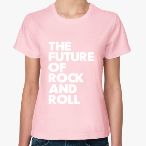 Женская футболка Будущее рока