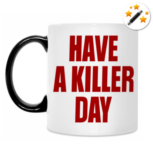 Кружка-хамелеон Dexter, have a killer day
