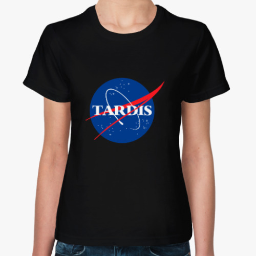 Женская футболка Tardis