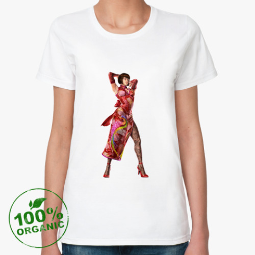 Женская футболка из органик-хлопка Анна Уильямс. Теккен