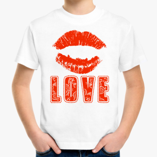 Детская футболка LOVE