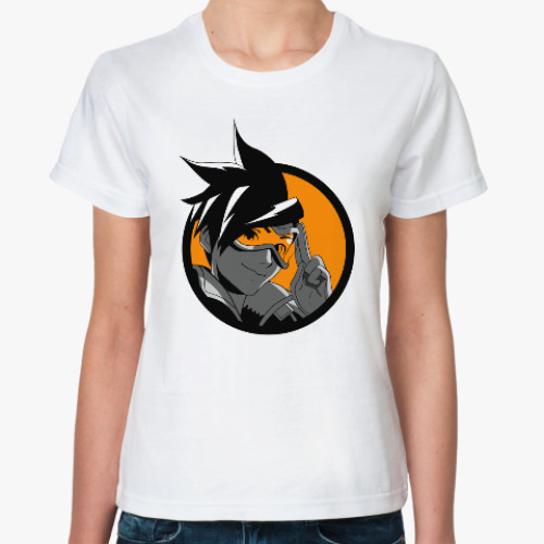 Классическая футболка Overwatch, Tracer (Трейсер)