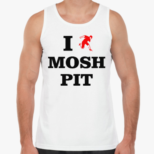 Майка I love mosh pit