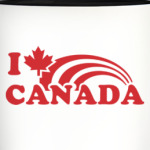 I love Canada.(Я люблю Канаду)
