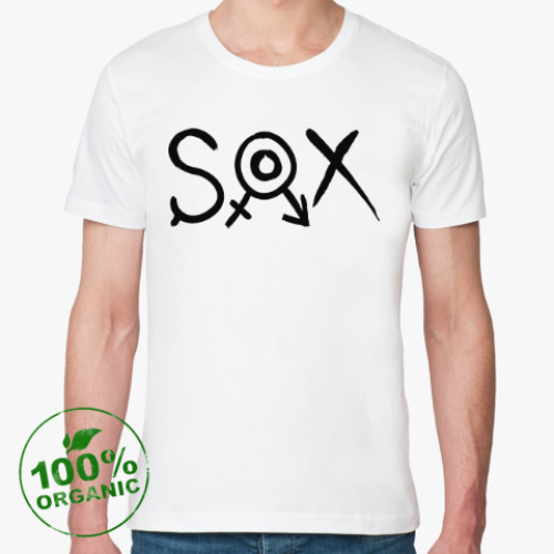 Футболка из органик-хлопка S.O.X.