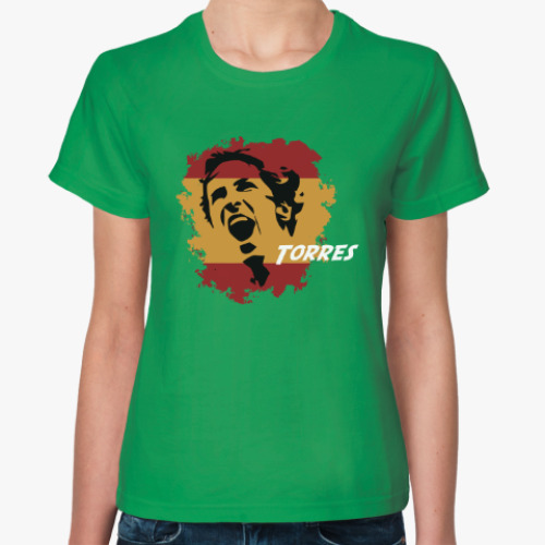 Женская футболка Торрес