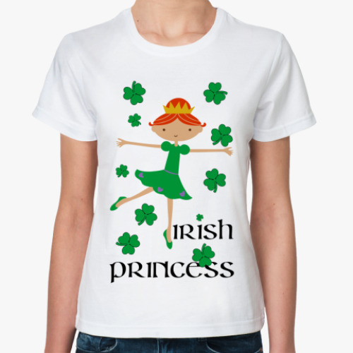 Классическая футболка Irish princess