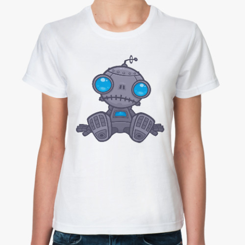 Классическая футболка Робот