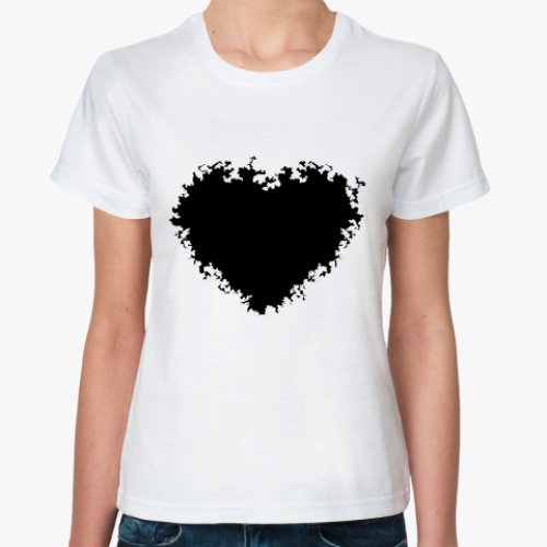 Классическая футболка black heart
