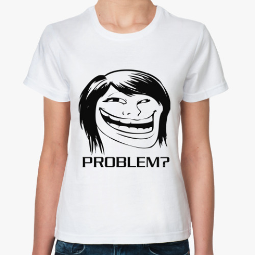 Классическая футболка GirlTroll