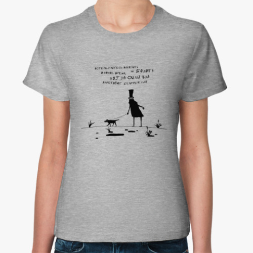 Женская футболка Собака Баскервилей