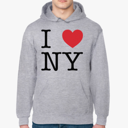 Толстовка худи I love NY