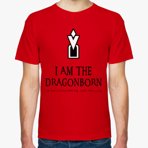 Футболка Dragonborn Skyrim