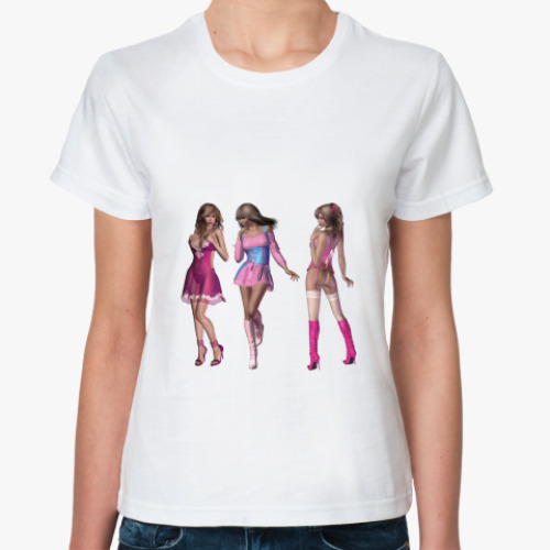 Классическая футболка Девушки