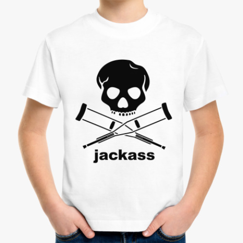 Детская футболка  Jackass