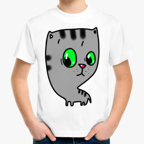 Детская футболка Котёнок