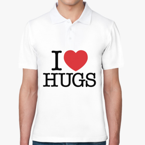 Рубашка поло I love HUGS